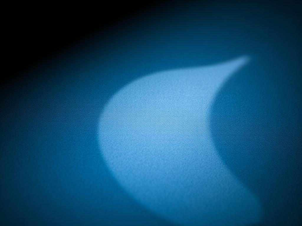 Technical blue-grey coated surface with smoky graphite shadows